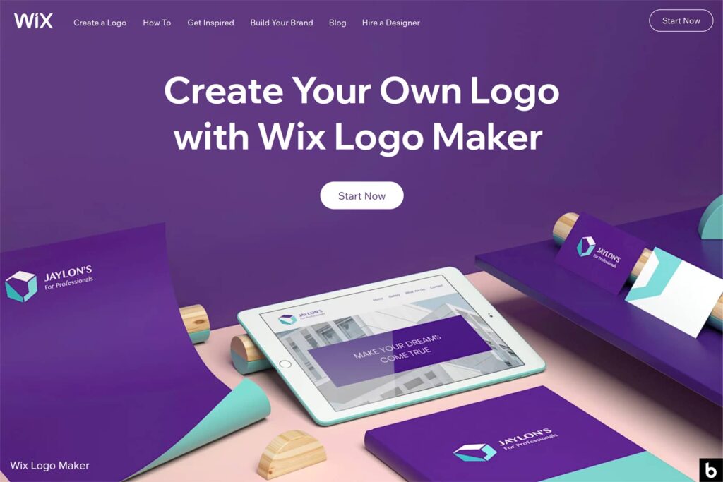 Logo maker for Wix